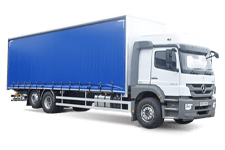 Car Hire Petersfield - 26 Tonne Curtain Side Truck - Truck hire Petersfield